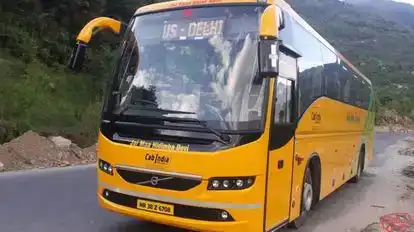 Cab India Travels Bus-Front Image