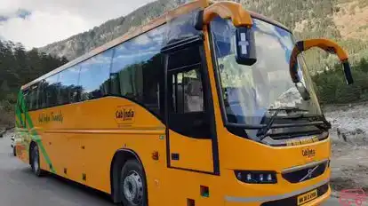 Cab India Travels Bus-Side Image
