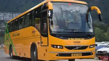 Cab India Travels Bus-Front Image