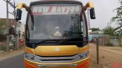 New Navyug Travels Bus-Front Image