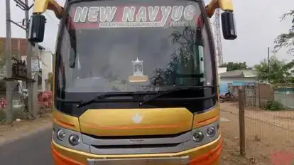 New Navyug Travels Bus-Front Image