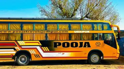 Pooja Paraswnath Travels Bus-Front Image