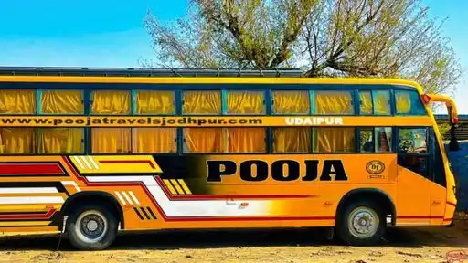 Pooja Paraswnath Travels Bus-Front Image
