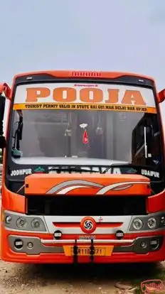 Pooja Paraswnath Travels Bus-Front Image