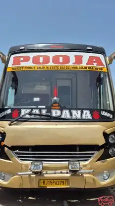 Pooja Paraswnath Travels Bus-Front Image