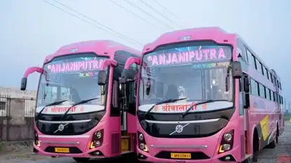 Anjaniputra Travels Bus-Front Image