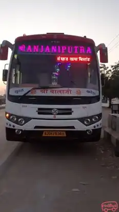 Anjaniputra Travels Bus-Front Image