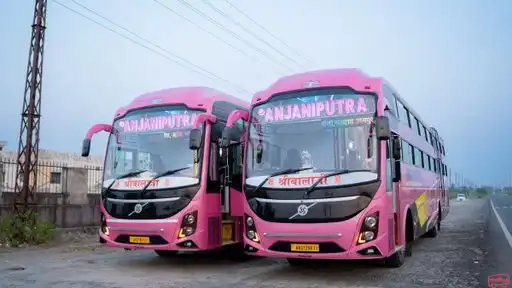 Anjaniputra Travels Bus-Front Image