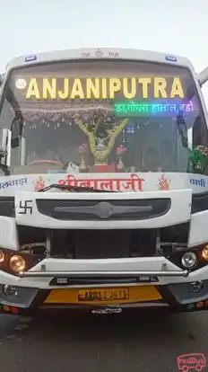 Anjaniputra Travels Bus-Front Image