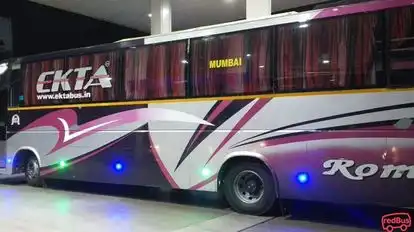Ekta Tours and Travels Bus-Side Image