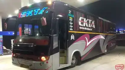Ekta Tours and Travels Bus-Seats layout Image