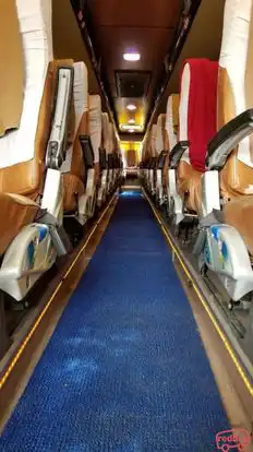 Vandana Travels Bus-Seats layout Image