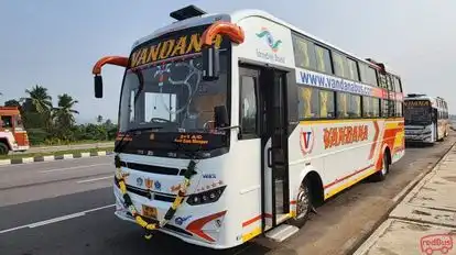 Vandana Travels Bus-Front Image