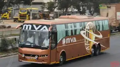 MVA Travels Bus-Front Image