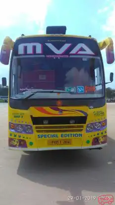 MVA Travels Bus-Front Image