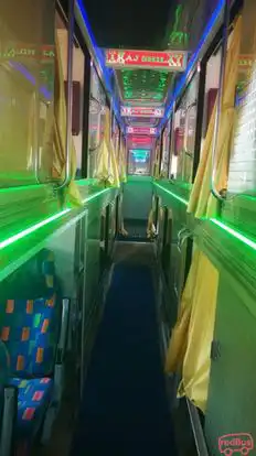 Raj Shila Travels and Cargo Bus-Seats layout Image