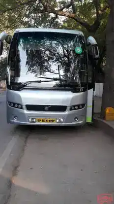 J and D Travels Bus-Front Image