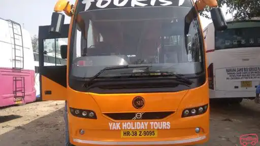Yak Holiday Tours Bus-Front Image