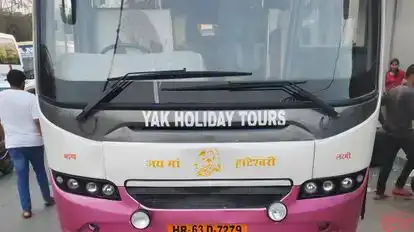 Yak Holiday Tours Bus-Front Image