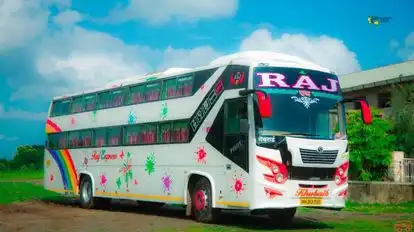 Raj Tours and Travels Bus-Front Image