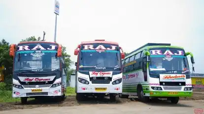 Raj Tours and Travels Bus-Front Image