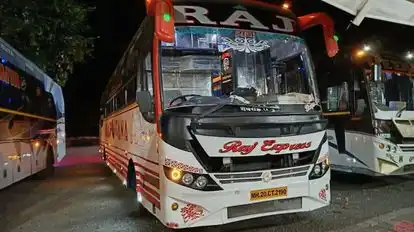 Raj Tours and Travels Bus-Front Image