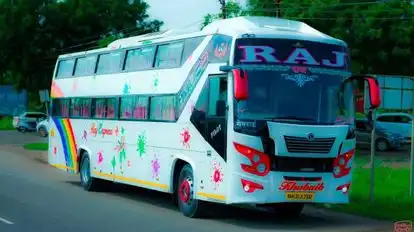 Raj Tours and Travels Bus-Front Image