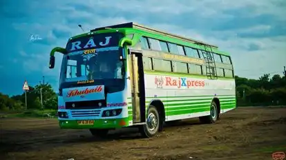 Raj Tours and Travels Bus-Front Image