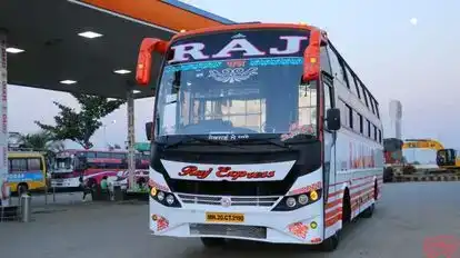 Raj Tours and Travels Bus-Front Image