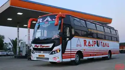 Raj Tours and Travels Bus-Front Image