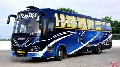 Akanksha Travels Bus-Front Image