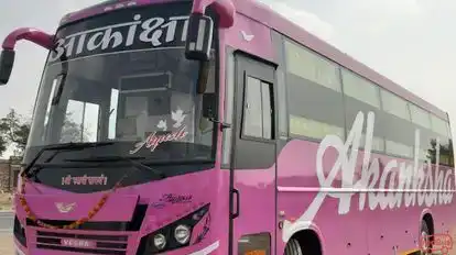 Akanksha Travels Bus-Front Image