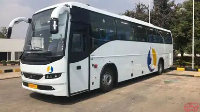 Alpha Tour and Travels Bus-Front Image
