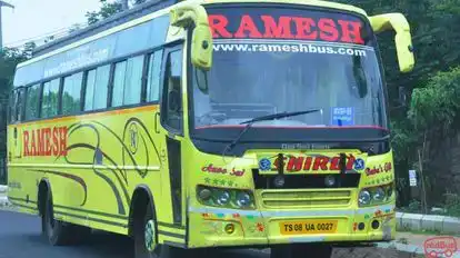 Ramesh Travels Bus-Front Image