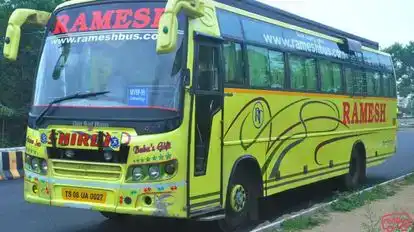 Ramesh Travels Bus-Side Image