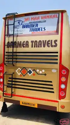 Barmer Travels Bus-Front Image