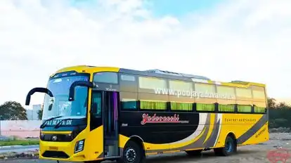 Pooja Yaduvanshi Travels Bus-Side Image