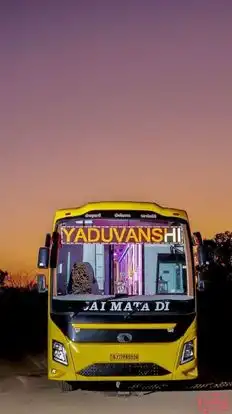 Pooja Yaduvanshi Travels Bus-Front Image