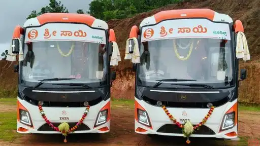 Sri Sai Tourist Bus-Front Image