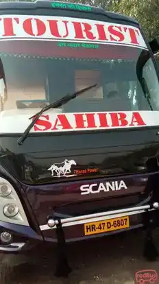 Sahiba Travels India Bus-Front Image