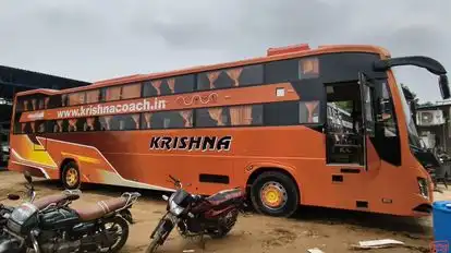 Krishna Travels Bus-Side Image