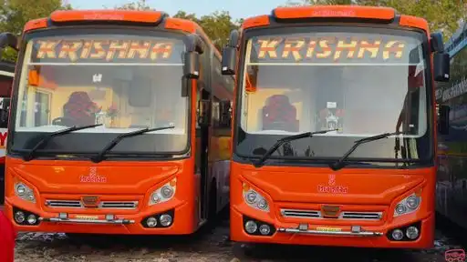 Krishna Travels Bus-Front Image