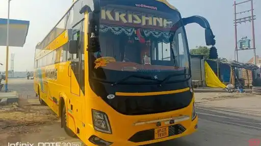 Krishna Travels Bus-Front Image