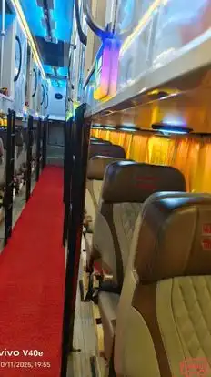 Krishna Travels Bus-Front Image