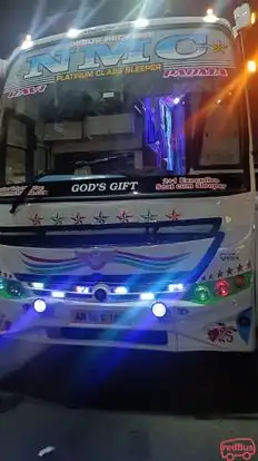 NMC Travels Bus-Front Image