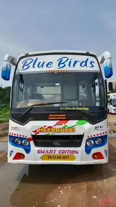 BLUE BIRDS TRAVELS Bus-Front Image