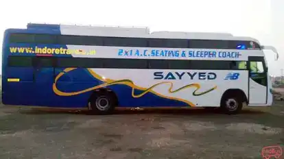 Indore Travels and Transport Co. Bus-Side Image