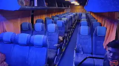 Dhakad Travels Bus-Seats layout Image