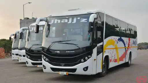 Jhajjz Transport Bus-Front Image