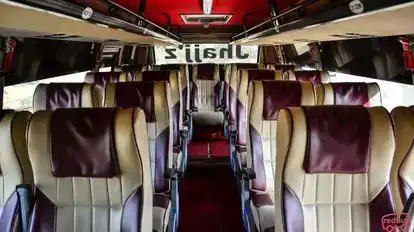 Jhajjz Transport Bus-Seats layout Image